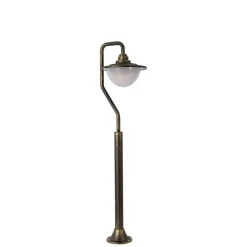 QAZQA staande buitenlampen bruges goudkleurig e27 Sale