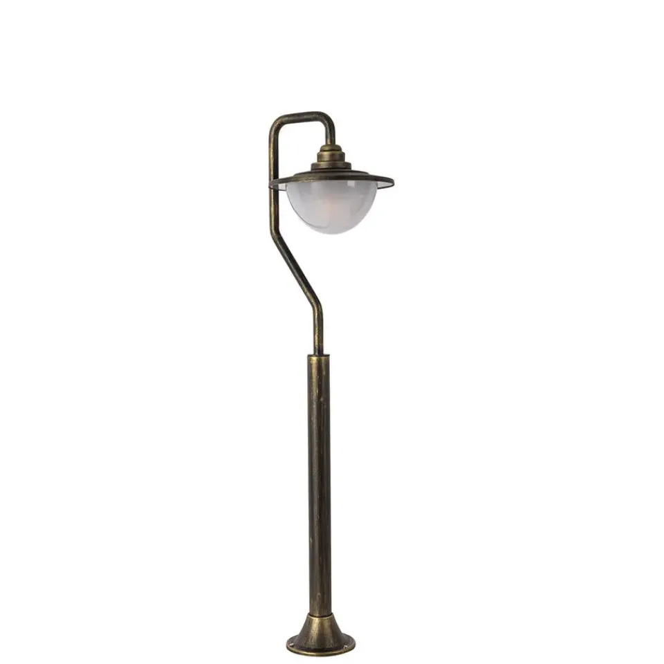 QAZQA staande buitenlampen bruges goudkleurig e27 Sale