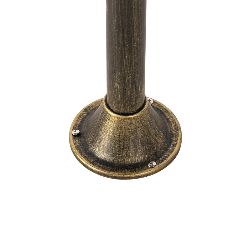 QAZQA staande buitenlampen bruges goudkleurig e27 Sale