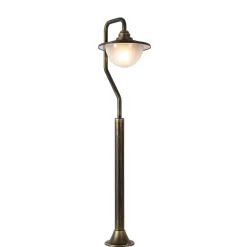 QAZQA staande buitenlampen bruges goudkleurig e27 Sale