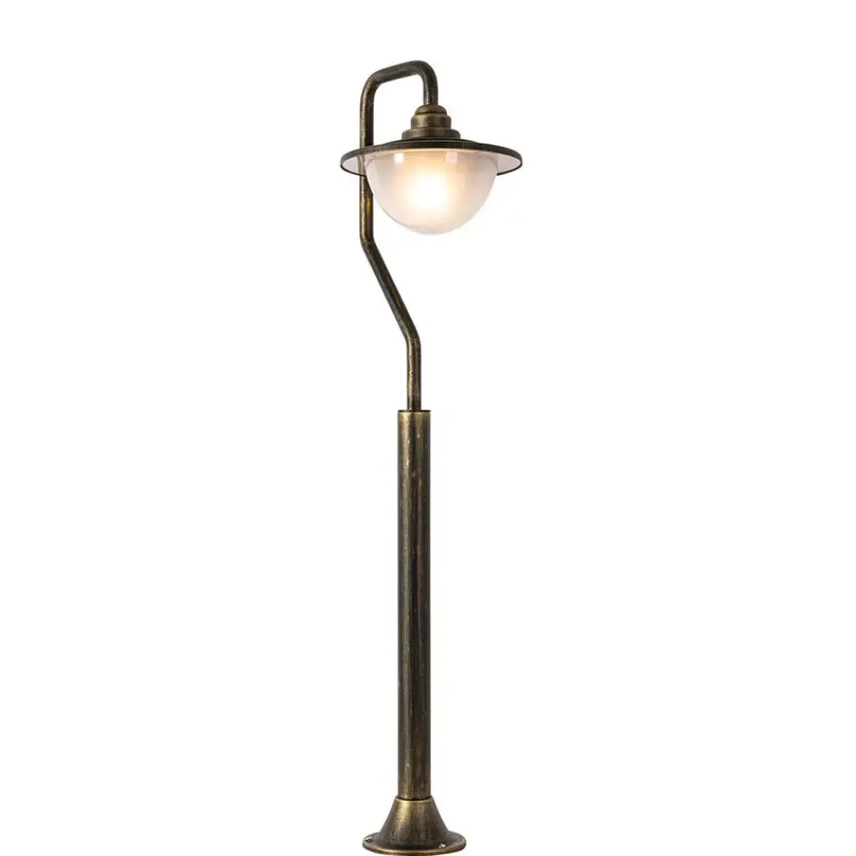 QAZQA staande buitenlampen bruges goudkleurig e27 Sale