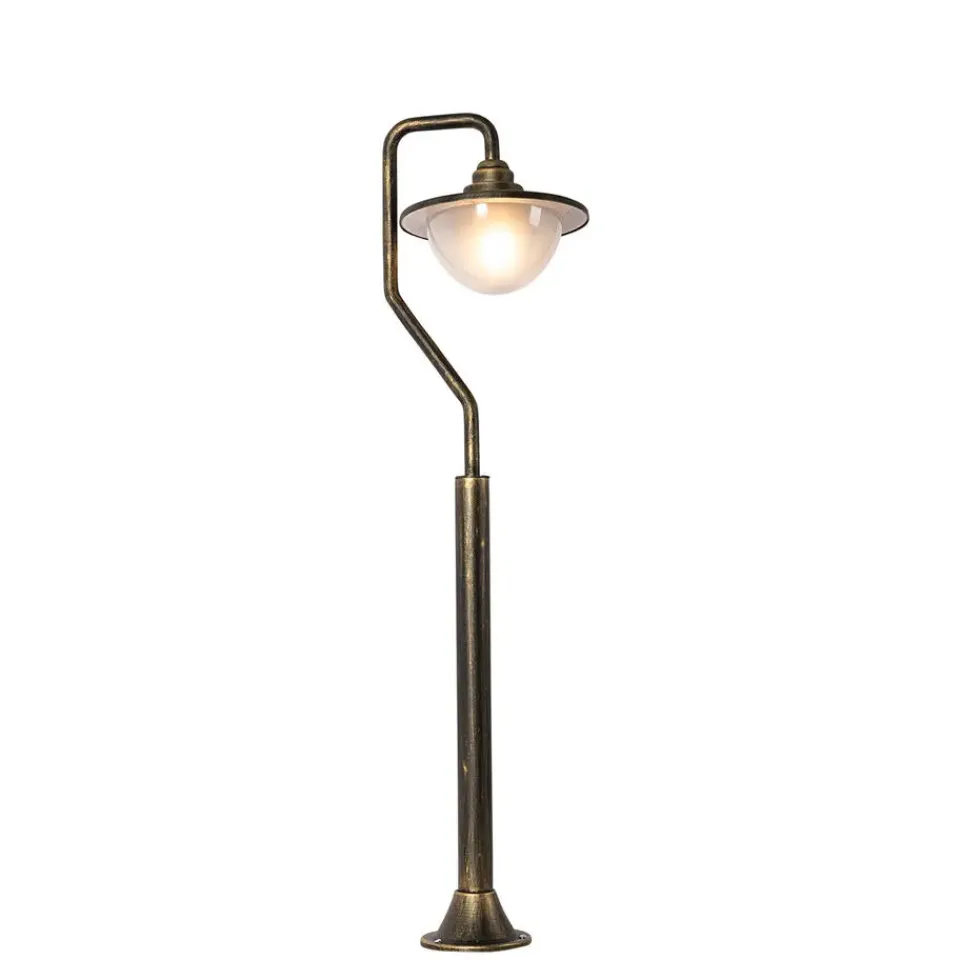QAZQA staande buitenlampen bruges goudkleurig e27 Sale