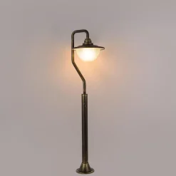 QAZQA staande buitenlampen bruges goudkleurig e27 Sale