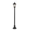 QAZQA staande buitenlampen new haven zwart e27 Hot
