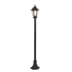 QAZQA staande buitenlampen new haven zwart e27 Hot