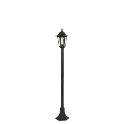 QAZQA staande buitenlampen new haven zwart e27 Hot