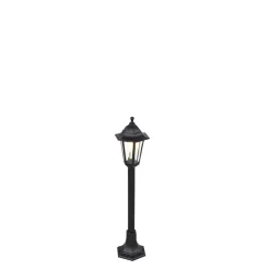 QAZQA staande buitenlampen new haven zwart e27 Hot