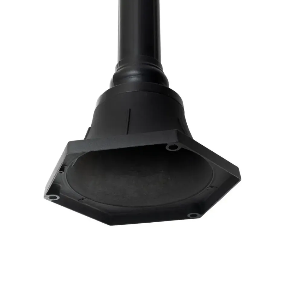 QAZQA staande buitenlampen berta zwart e27 New