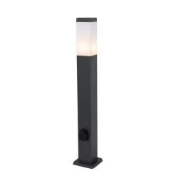 QAZQA staande buitenlampen malios zwart e27 New