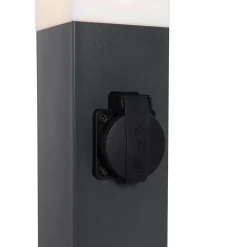 QAZQA staande buitenlampen malios zwart e27 New