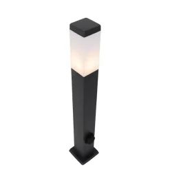 QAZQA staande buitenlampen malios zwart e27 New