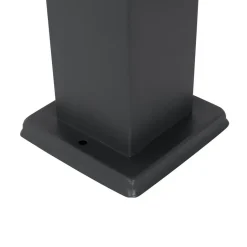 QAZQA staande buitenlampen malios zwart e27 New