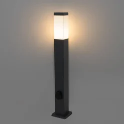 QAZQA staande buitenlampen malios zwart e27 New