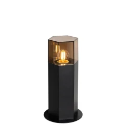 QAZQA staande buitenlampen denmark zwart e27 Discount