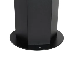 QAZQA staande buitenlampen denmark zwart e27 Discount