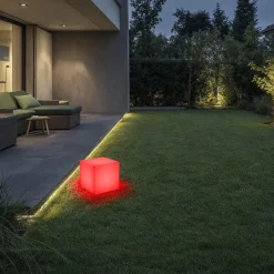 QAZQA staande buitenlampen nura wit e27