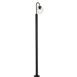 QAZQA staande buitenlampen sfera zwart e27 Outlet