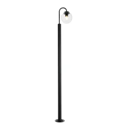 QAZQA staande buitenlampen sfera zwart e27 Outlet