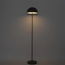 QAZQA staande buitenlampen keira zwart geïntegreerde led