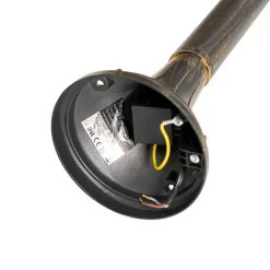 QAZQA staande buitenlampen daphne goudkleurig e27 Sale