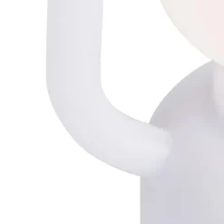 QAZQA tafellampen storm wit geïntegreerde led Online