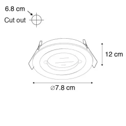 QAZQA tuinspots xena zilverkleurig gu10 Clearance