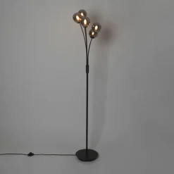 QAZQA vloerlampen athens zwart g9 Discount