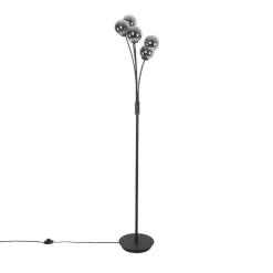 QAZQA vloerlampen athens zwart g9 Discount