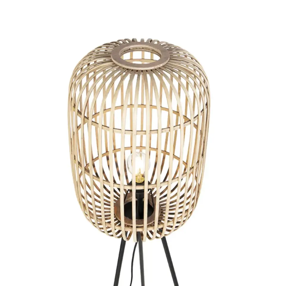 QAZQA vloerlampen manila beige e27 Clearance