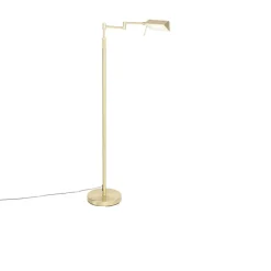 QAZQA vloerlampen notia goudkleurig geïntegreerde led Clearance