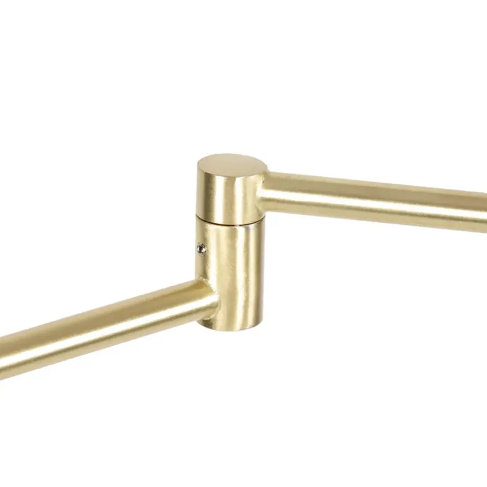 QAZQA vloerlampen notia goudkleurig geïntegreerde led Clearance