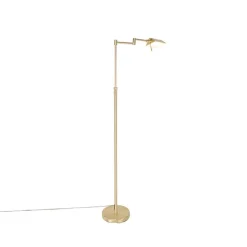 QAZQA vloerlampen notia goudkleurig geïntegreerde led Clearance