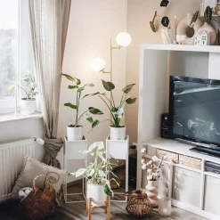 QAZQA vloerlampen pallon wit e14 Outlet