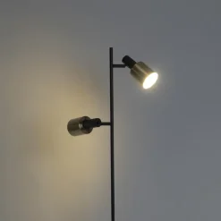 QAZQA vloerlampen stijn goudkleurig e27 Online