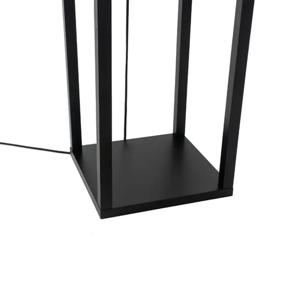 QAZQA vloerlampen stojan zwart e27 Online
