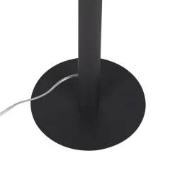 QAZQA vloerlampen twisted fl zwart geïntegreerde led Discount