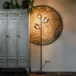 QAZQA vloerlampen zuzanna grijs e14 Outlet