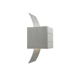 QAZQA wandlampen amy zilverkleurig g9 New