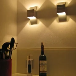 QAZQA wandlampen amy zilverkleurig g9 New