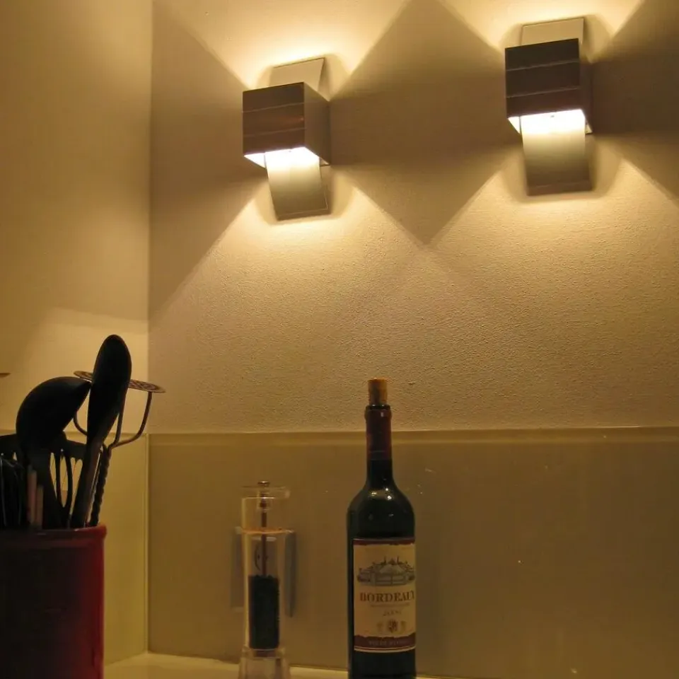 QAZQA wandlampen amy zilverkleurig g9 New