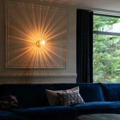 QAZQA wandlampen ayesha goudkleurig e27 Online