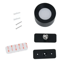 QAZQA wandlampen bright zwart geïntegreerde led Discount