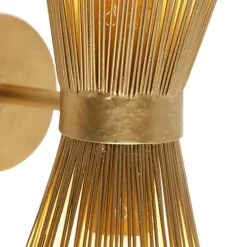 QAZQA wandlampen broom goudkleurig e27 Outlet