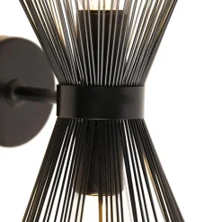 QAZQA wandlampen broom zwart e27 Sale