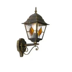 QAZQA wandlampen buiten antigua goudkleurig e27 Best