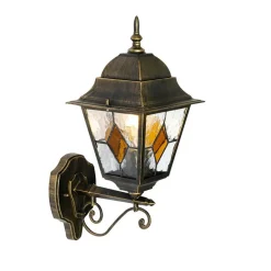 QAZQA wandlampen buiten antigua goudkleurig e27 Best