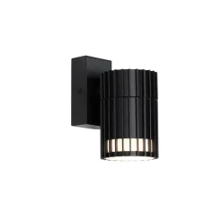 QAZQA wandlampen buiten boris zwart gu10 Best