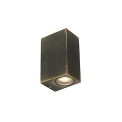 QAZQA wandlampen buiten baleno goudkleurig gu10 New