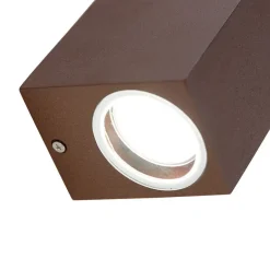 QAZQA wandlampen buiten baleno bronskleurig gu10 Online