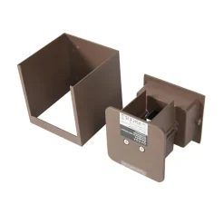 QAZQA wandlampen buiten edwin bruin geïntegreerde led Outlet